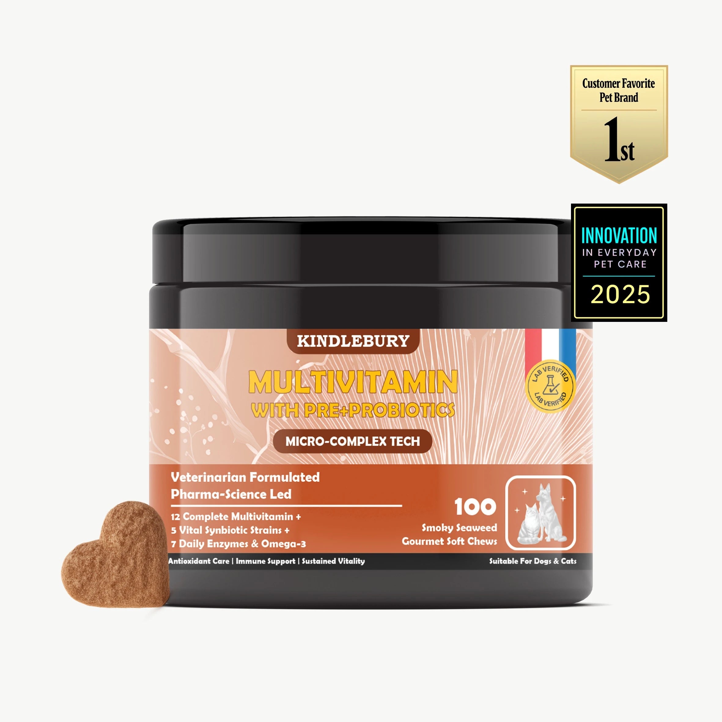 Multivitamin with Pre+Probiotics Chews