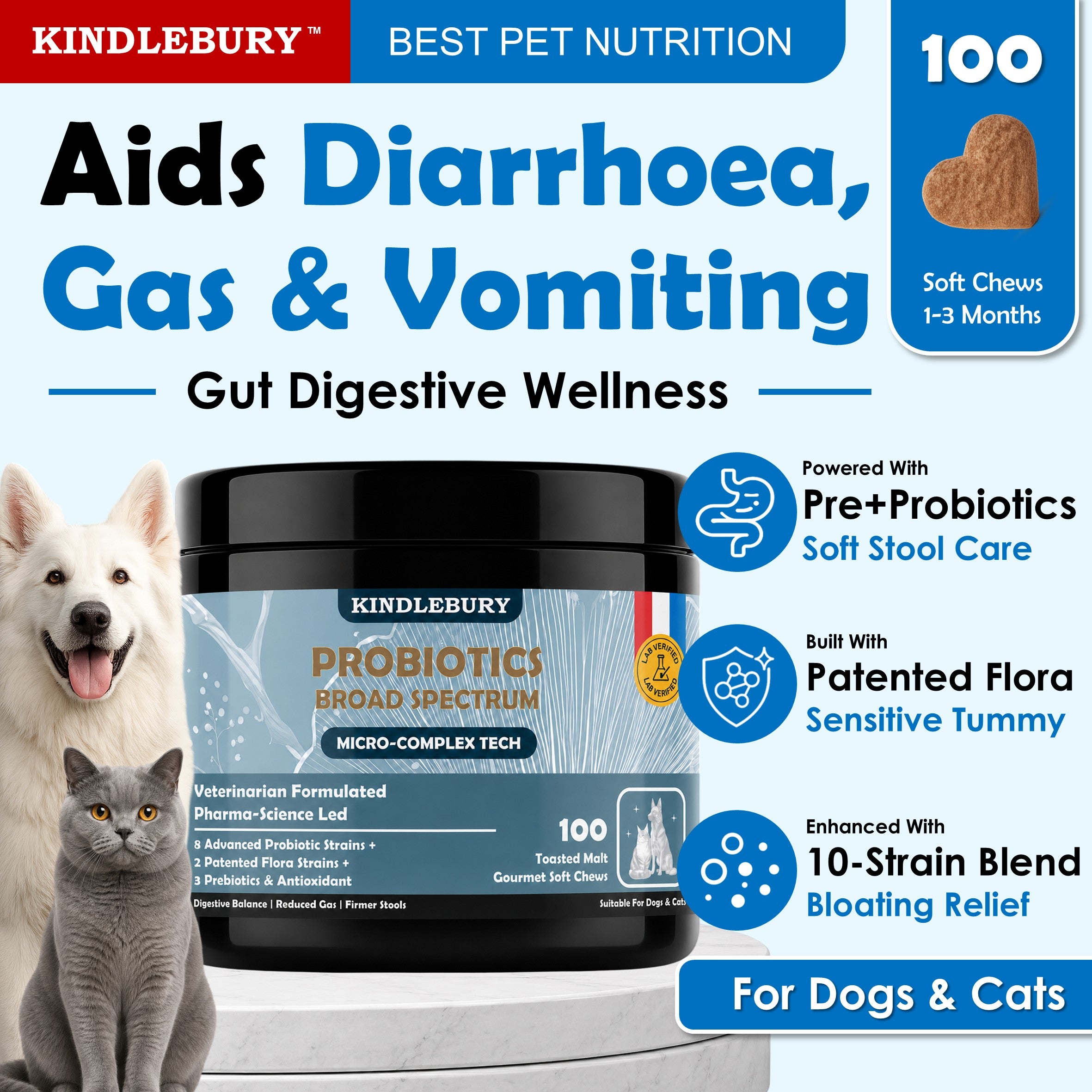 Probiotics Broad Spectrum Chews